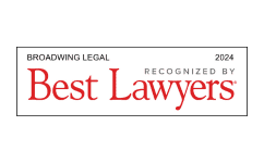 Broadwing Legal has been recognized by Best Lawyers in America for 2024.